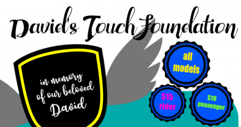 David's Touch Foundation Charity Motorcycle Ride