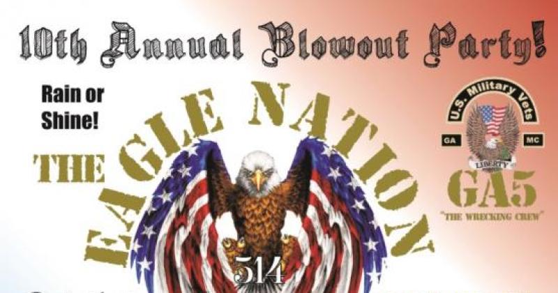 10th Annual Party - U.S. Military Vets MC