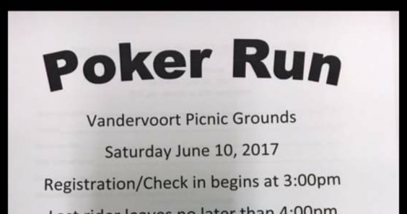 Vandervoort poker run 