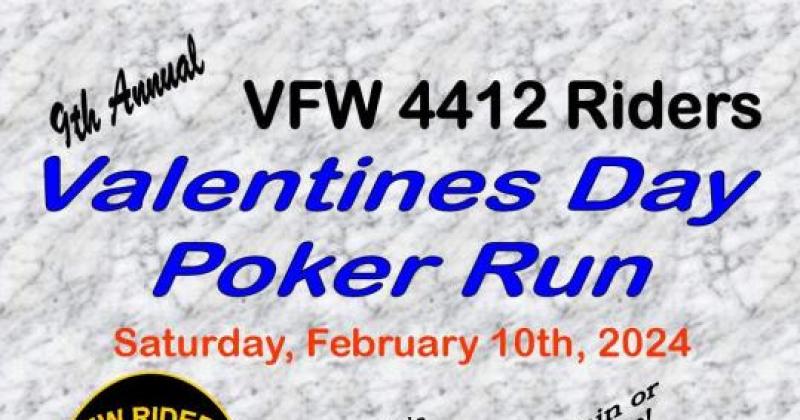9th Annual Valentines Day Poker Run