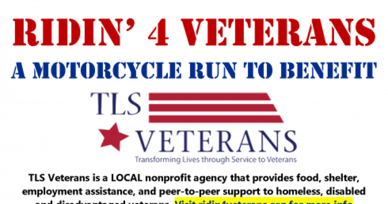 Ridin' 4 Veterans - A Benefit for TLS Veterans