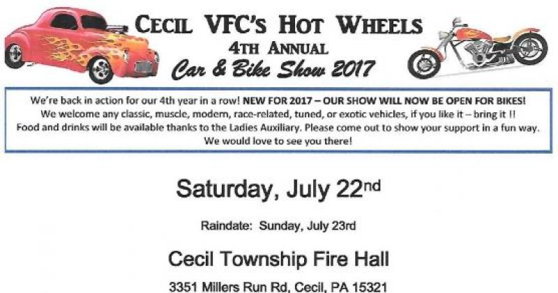 Cecil VFCs Hot Wheels Car & Bike Show