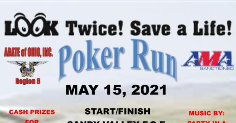 Look Twice Save a Life Poker Run