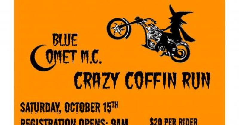 Blue Comet MC Crazy Coffin Run