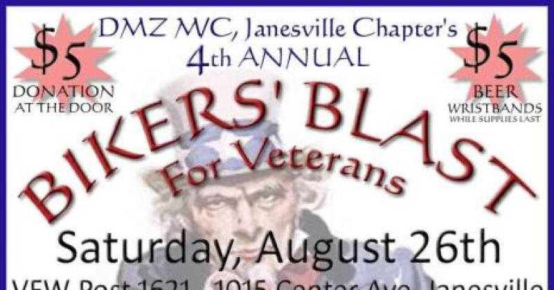 DMZ MC Janesville Chapter's 4th Annual Boker's Blast For Veterans