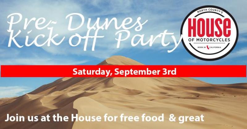 Pre- Dunes Kick Off Party 