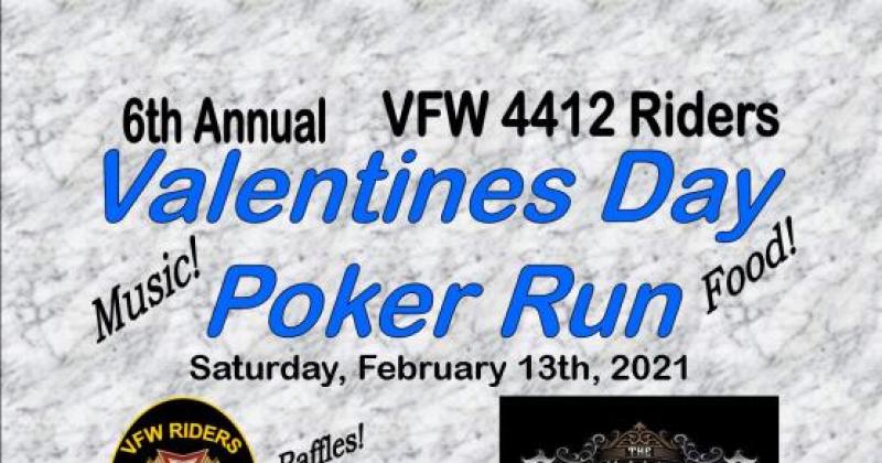 6th Annual Valentines Day Poker Run