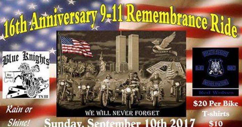 16th Anniversary 9-11 Remembrance Ride