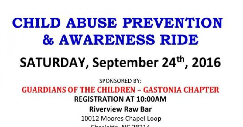Child Abuse Prevention & Awareness Ride