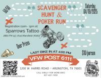 Scavenger Hunt & Poker Run