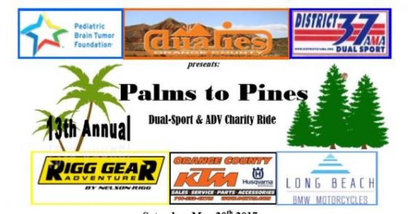 Palms To Pines Charity Ride