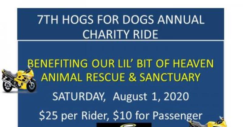 7th Annual Hogs for Dogs Motorcycle Ride