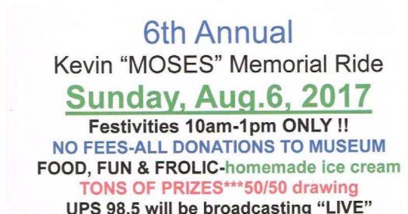 6th Annual Kevin MOSES Memorial Ride