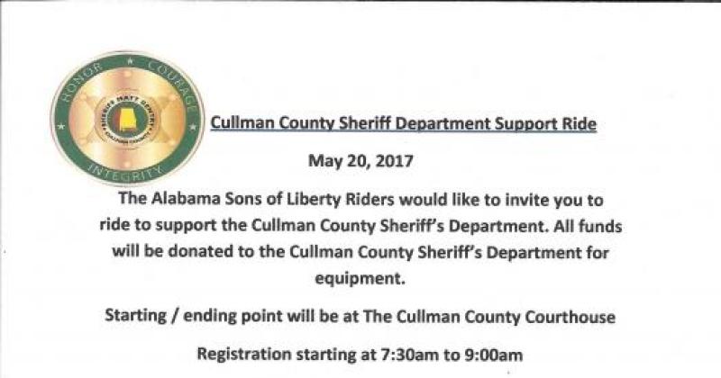 Cullman Sheriff Ride