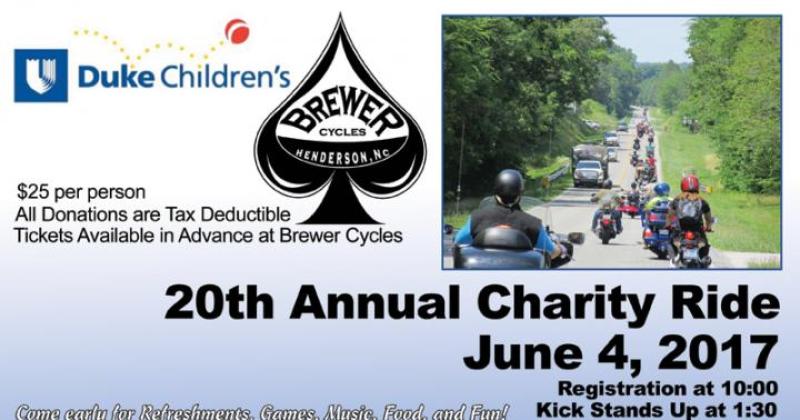 20th Annual Duke Children's Charity Ride