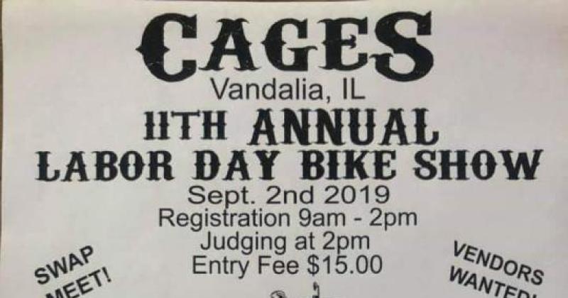 Cages Labor Day Bike Show