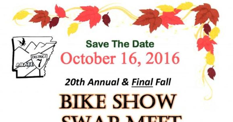 ABATE District 7 20th Annual Bike Show & Swap Meet