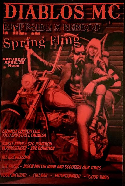 DIABLOS MC BERDOO-RIVERSIDE ANNUAL SPRING FLING 